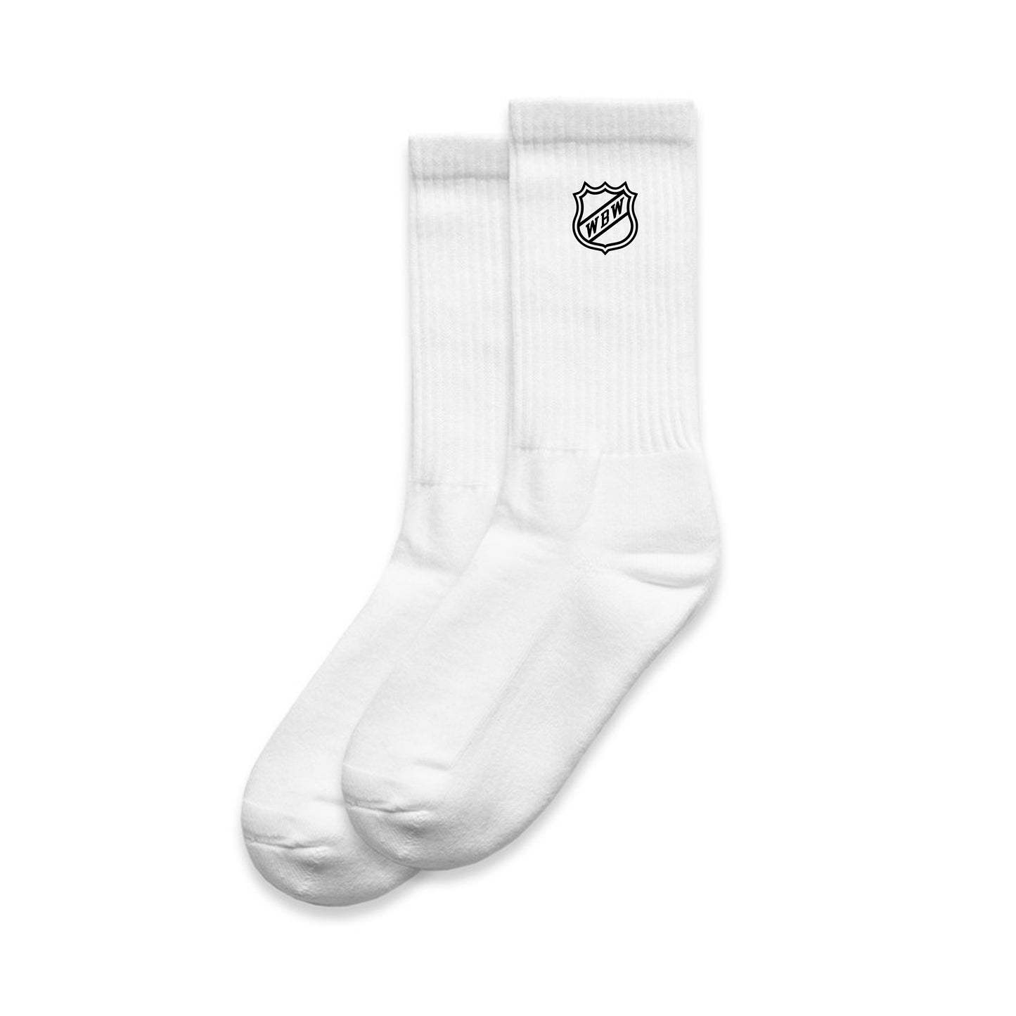 WBW-SPORT SOCK - White