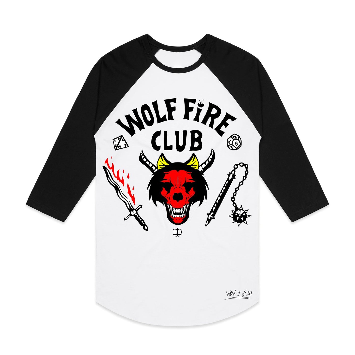WOLF FIRE CLUB TEE